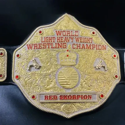 Custom Big Gold Championship Belt