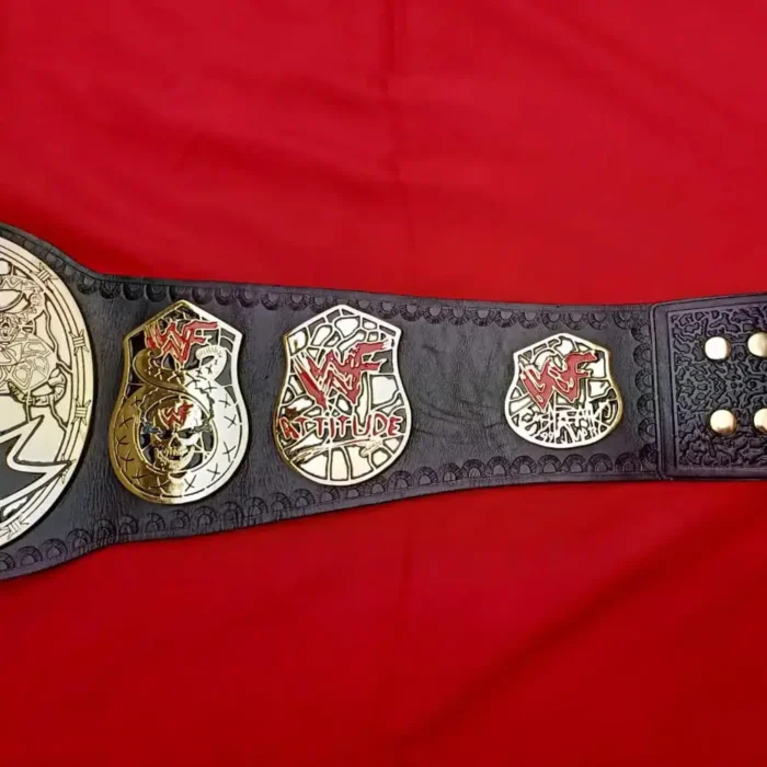 STONE COLD SMOKING SKULL BELT
