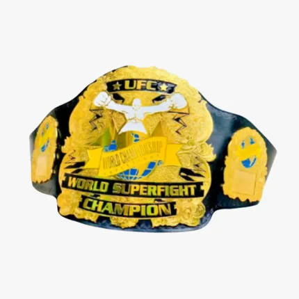 Old UFC MMA Ultimate World Superlight Championship Replica Belt